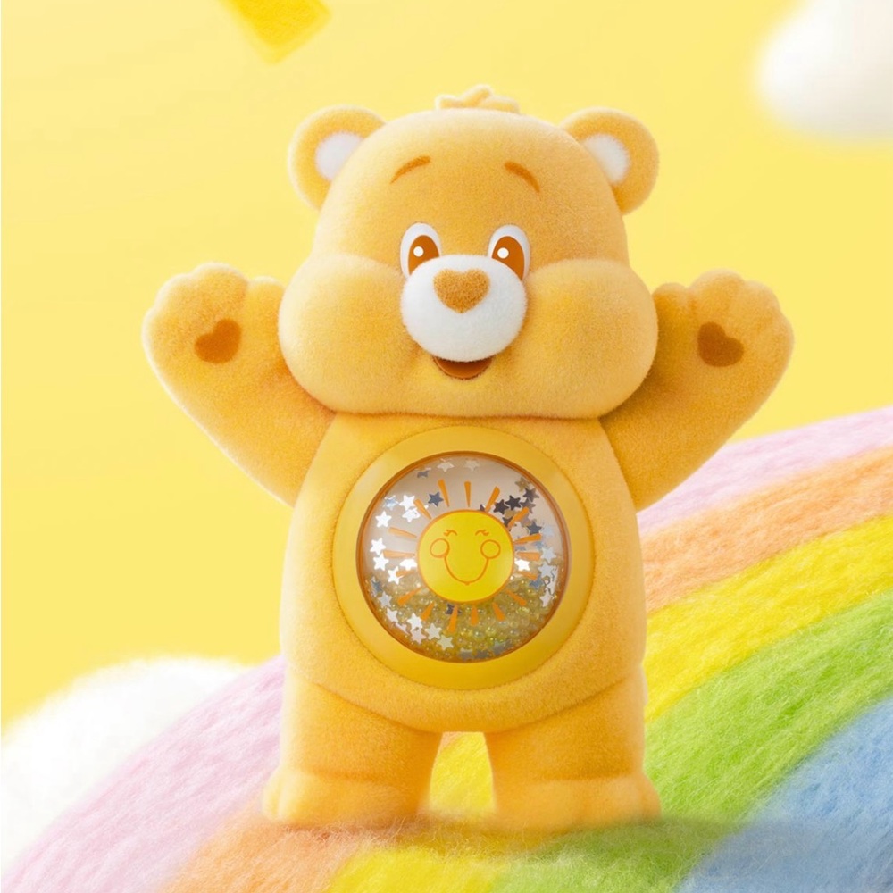 Care Bears Colorful Hugs Series Figures - Funshine Bear